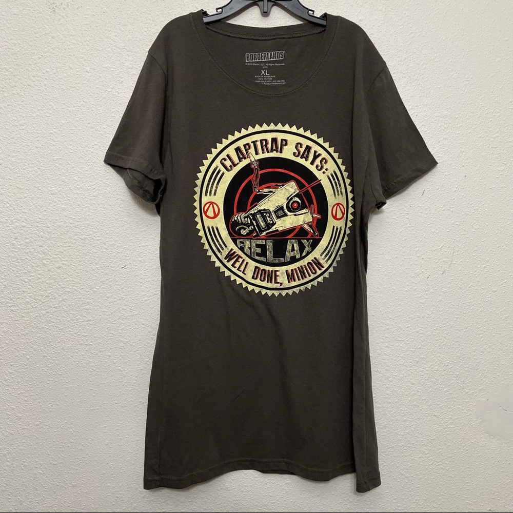 Borderlands Merch Short Sleeve Tee Shirt XL